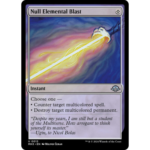 Null Elemental Blast Null Elemental Blast
